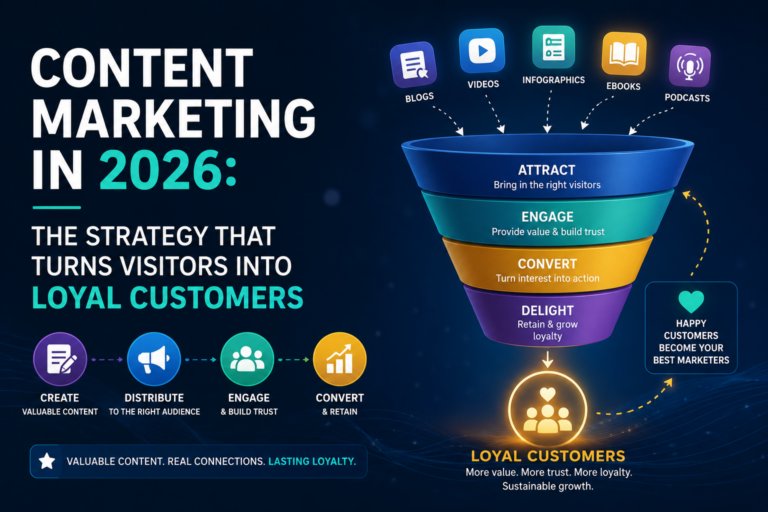 Content Marketing in 2026: The Strategy That Turns Visitors Into Loyal Customers